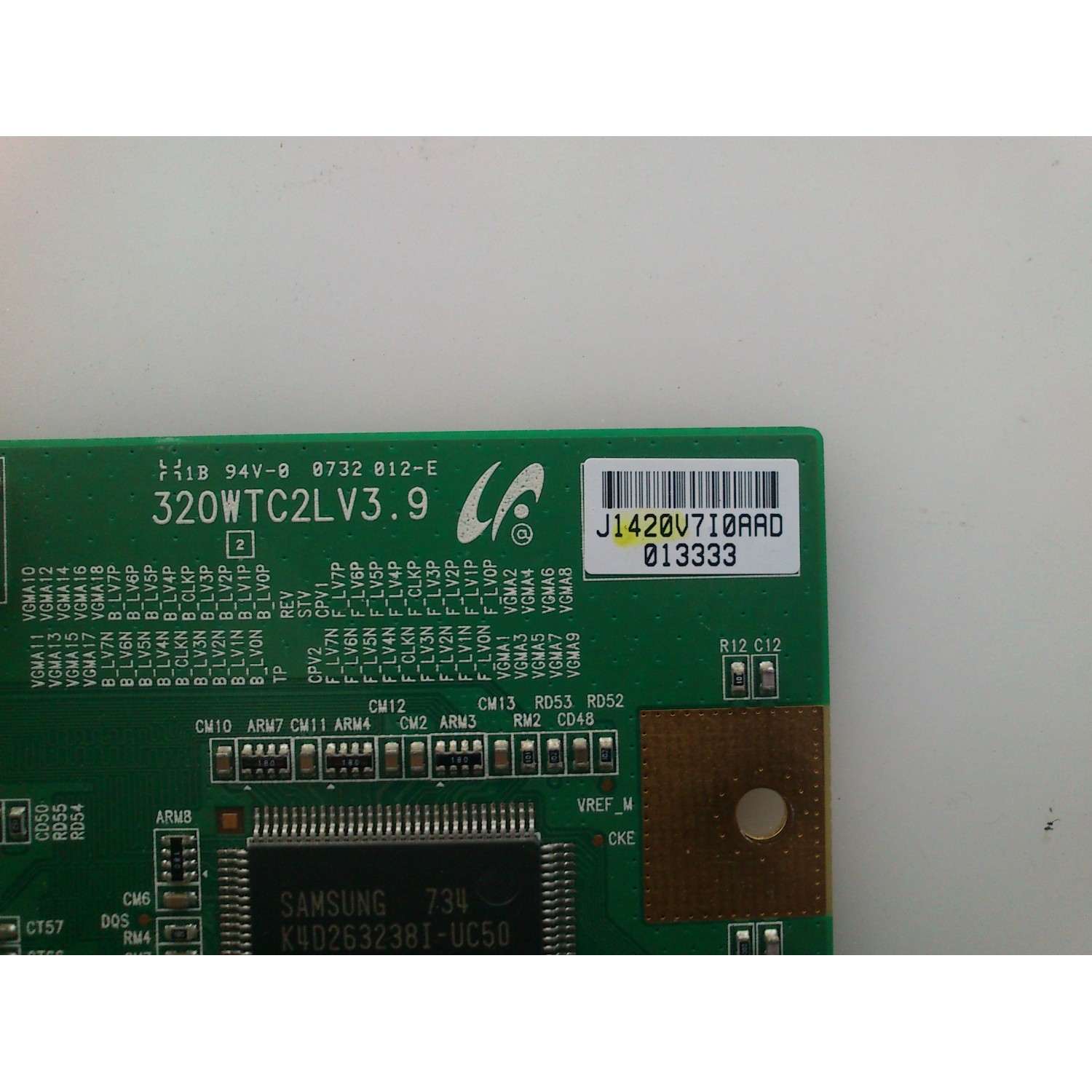 T-CON 1420V / SAMSUNG LJ94-01420V / 320WTC2LV3.9 / MODELO SONY KDL-32M3000 - Imagen 2